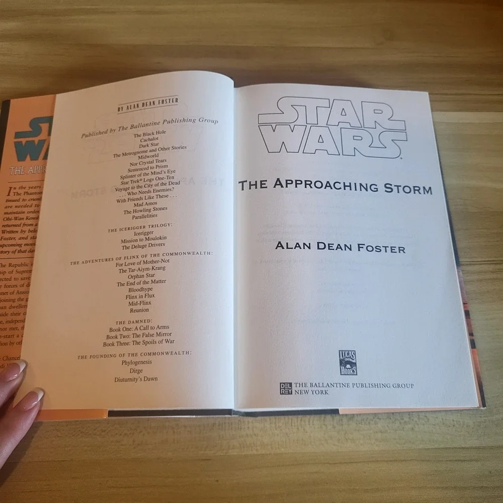 Lot Of 3 Star Wars Expanded Universe Hardcover Books Novels